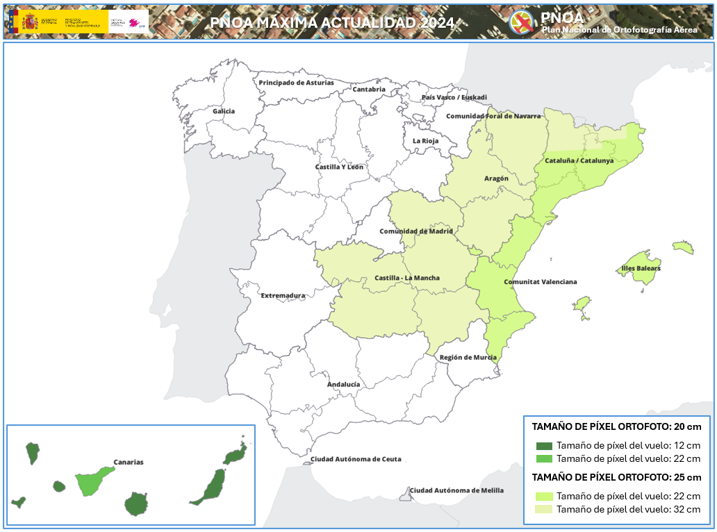 Zonas de vuelo 2024